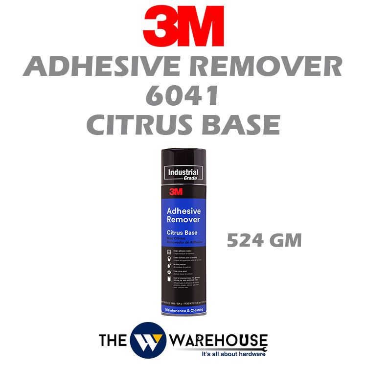 3M (6041) Adhesive Remover 6041 Pale Yellow, Net Wt 18.5