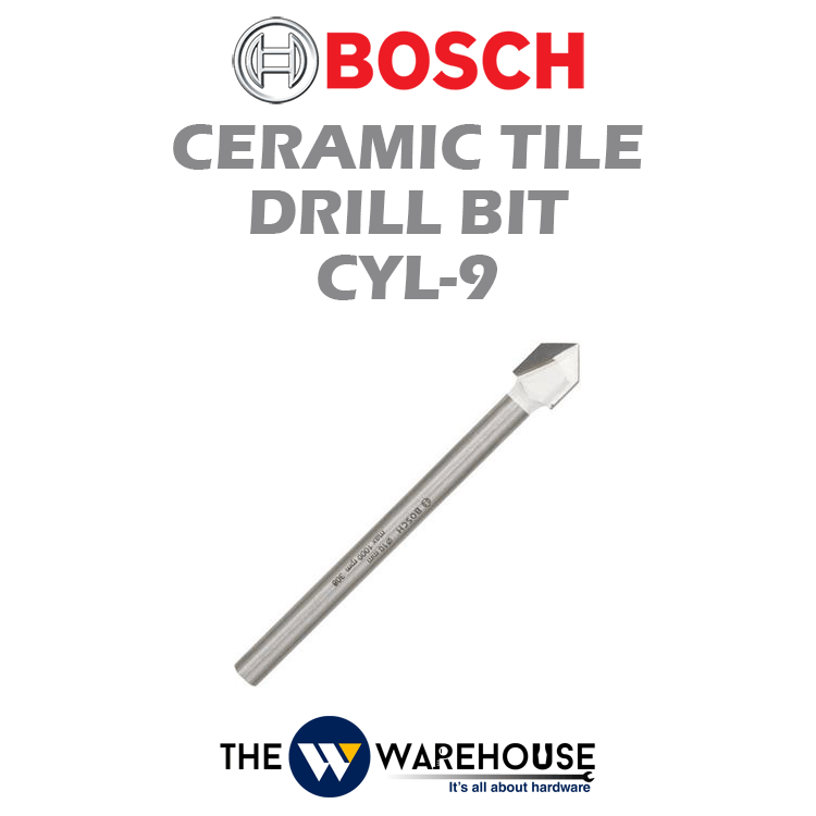 Bosch Ceramic Tile Drill Bit CYL9 Malaysia TheWwarehouse