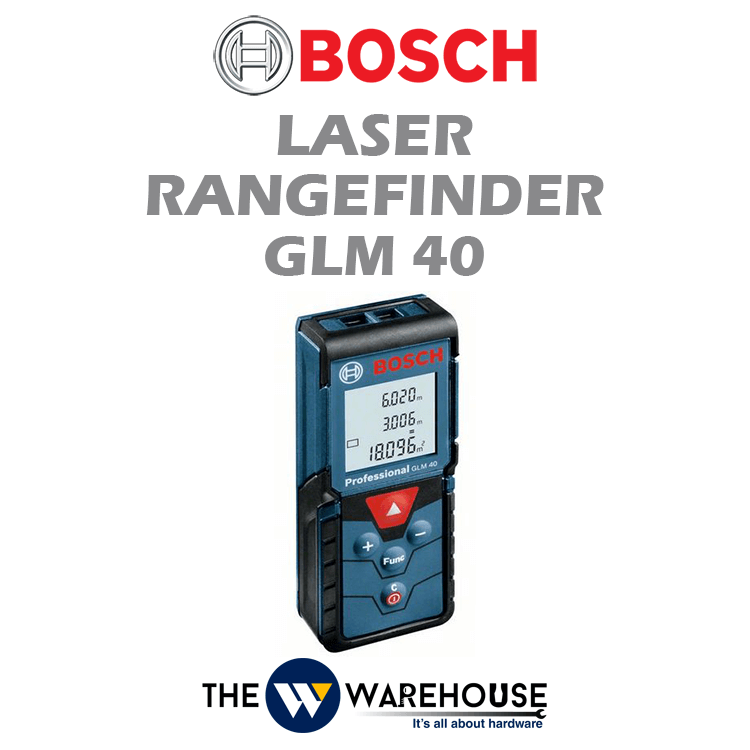 Bosch Laser Rangefinder GLM 40 Malaysia TheWwarehouse