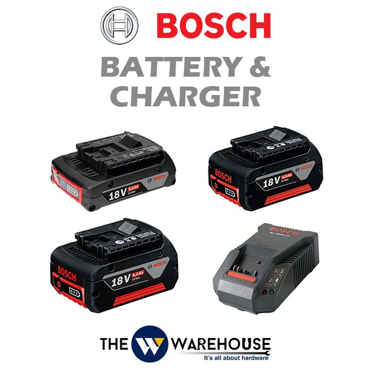 Slider Battery Charger For Bosch 18V Cordless Tools – 1.0Ah Output (Body Only)