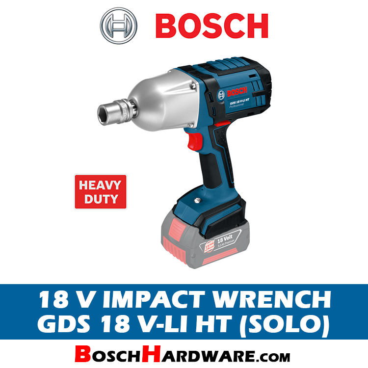 Bosch 18V Cordless Impact Wrench GDS 18 VLI HT Malaysia