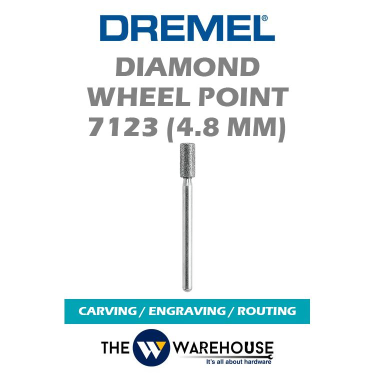 Dremel Diamond Wheel Point 7123 Malaysia TheWwarehouse