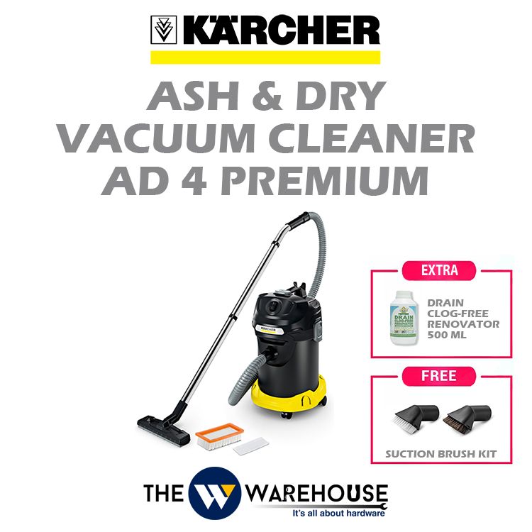 Karcher Ash & Dry Vacuum Cleaner AD4 Premium Malaysia TheWwarehouse