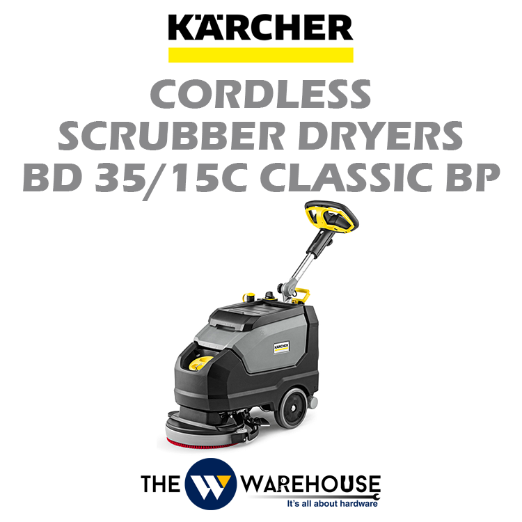 Karcher Cordless Scrubber Dryers BD35/15C Classic BP Pack