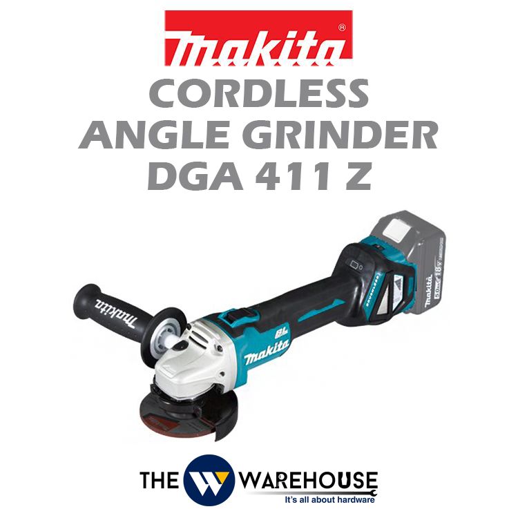 Makita Cordless Angle Grinder DGA411Z Malaysia TheWwarehouse
