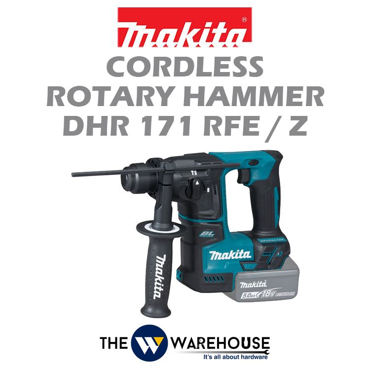 Makita Cordless Rotary Hammer DHR171 RFE/Z Malaysia TheWwarehouse