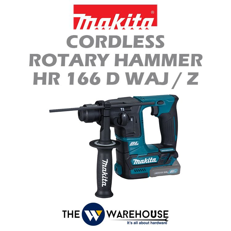 Makita Cordless Rotary Hammer HR166D WAJ/Z Malaysia TheWwarehouse