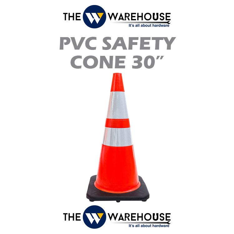 PVC Safety Cone 30 inch Johor Bahru Malaysia TheWwarehouse